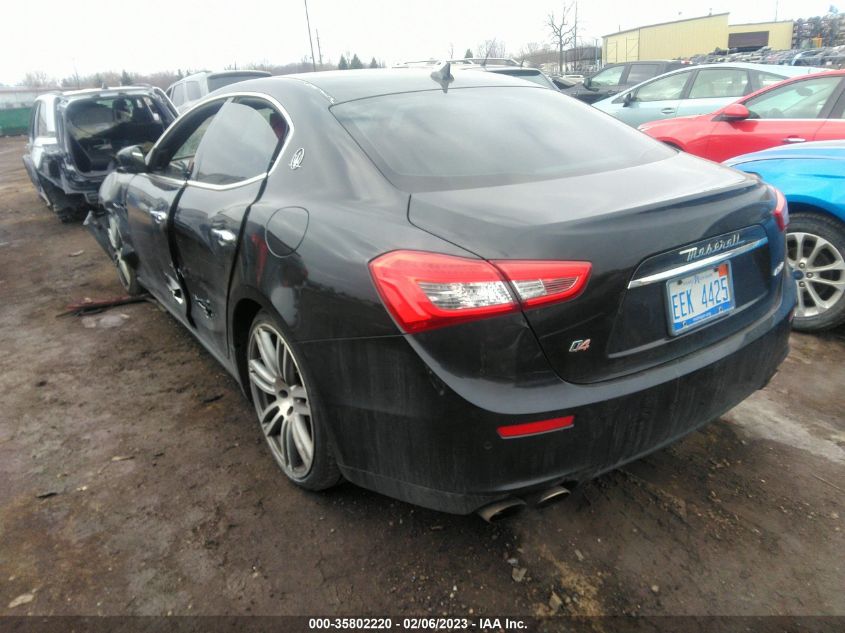 2014 MASERATI GHIBLI S Q4 ZAM57RTA5E1095355