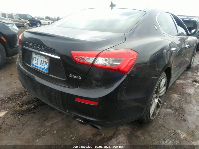 2014 MASERATI GHIBLI S Q4 ZAM57RTA5E1095355