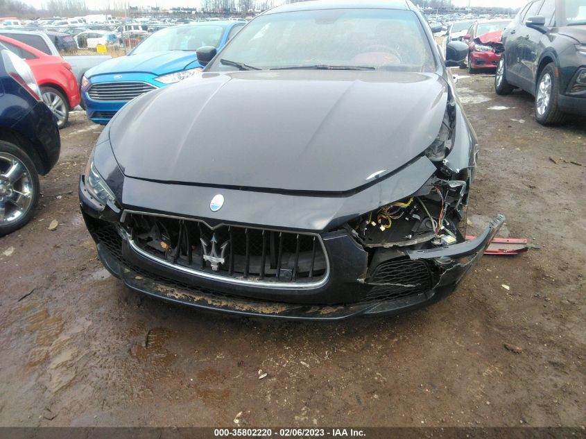 2014 MASERATI GHIBLI S Q4 ZAM57RTA5E1095355