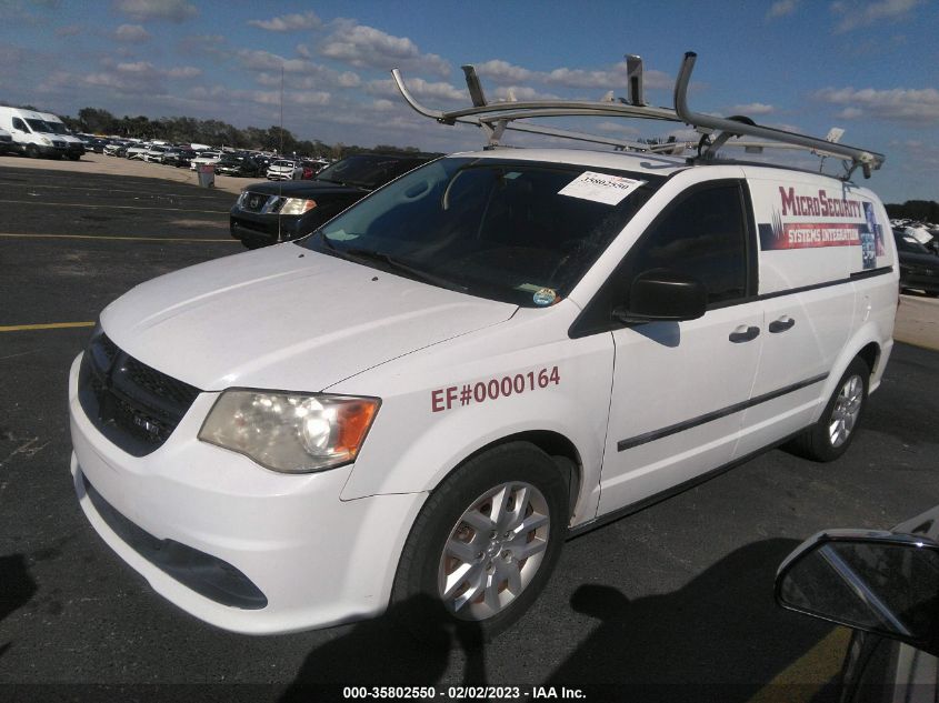 2014 RAM CARGO VAN TRADESMAN 2C4JRGAGXER353115