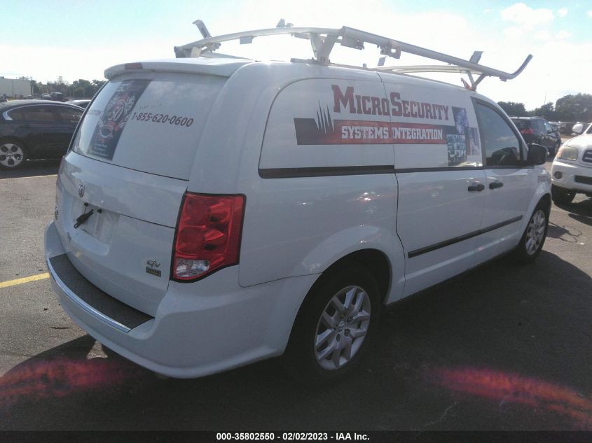 2014 RAM CARGO VAN TRADESMAN 2C4JRGAGXER353115