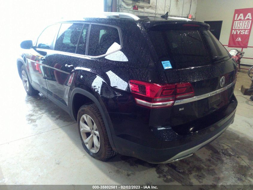 2018 VOLKSWAGEN ATLAS 3.6L V6 SE - 1V2KR2CA3JC543744