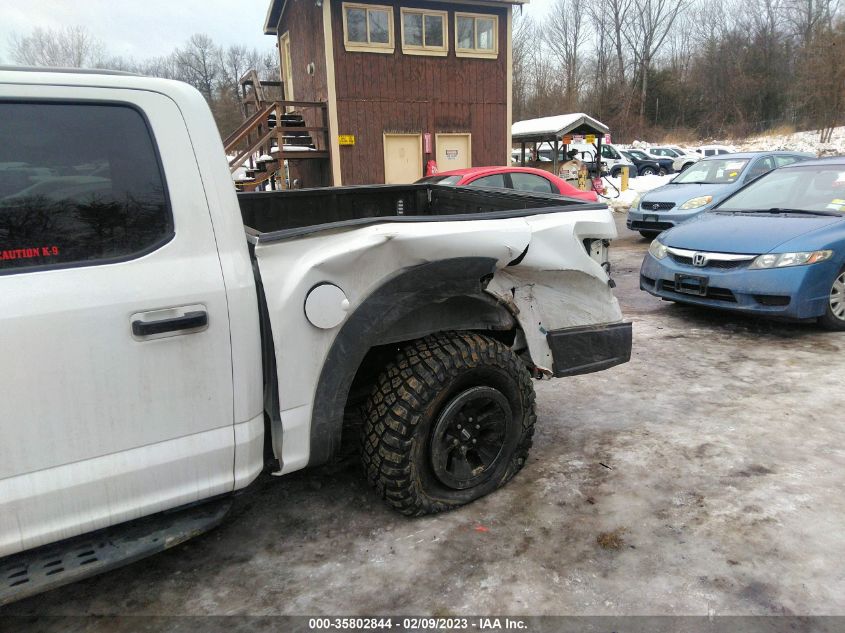 2017 FORD F-150 RAPTOR - 1FTFW1RG1HFC88246