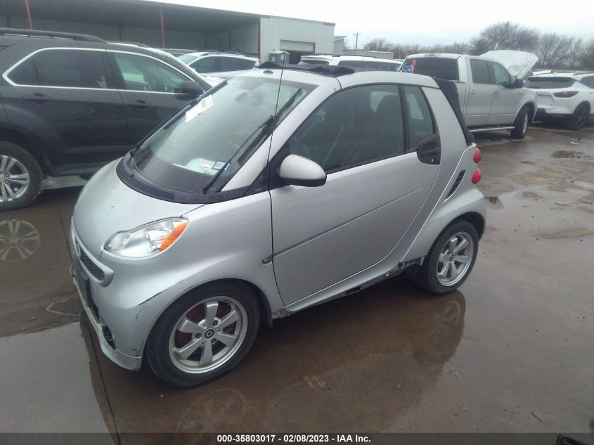 2013 SMART FORTWO PASSION WMEEK3BA3DK632123