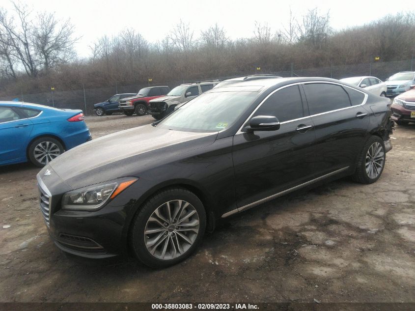 2015 HYUNDAI GENESIS 3.8L - KMHGN4JE2FU019826