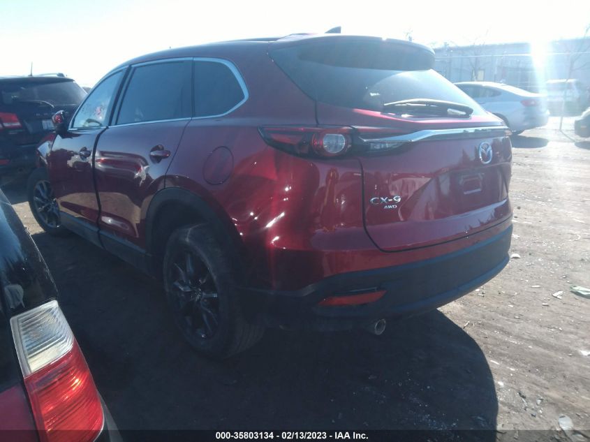 2022 MAZDA CX-9 TOURING JM3TCBCY6N0607794