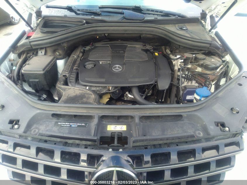2015 MERCEDES-BENZ M-CLASS ML 350 - 4JGDA5JBXFA601653