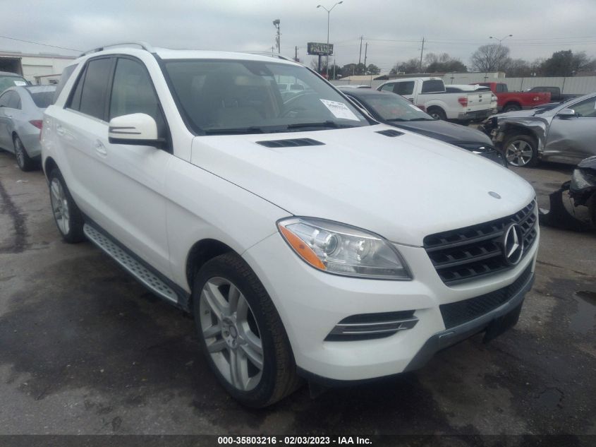 2015 MERCEDES-BENZ M-CLASS ML 350 - 4JGDA5JBXFA601653