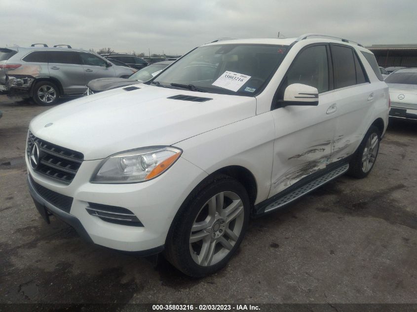 2015 MERCEDES-BENZ M-CLASS ML 350 - 4JGDA5JBXFA601653