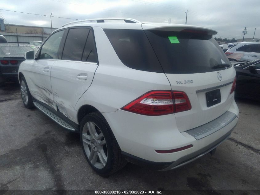 2015 MERCEDES-BENZ M-CLASS ML 350 - 4JGDA5JBXFA601653