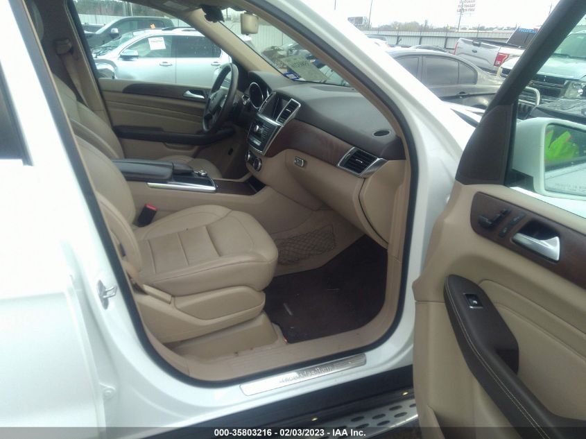 2015 MERCEDES-BENZ M-CLASS ML 350 - 4JGDA5JBXFA601653
