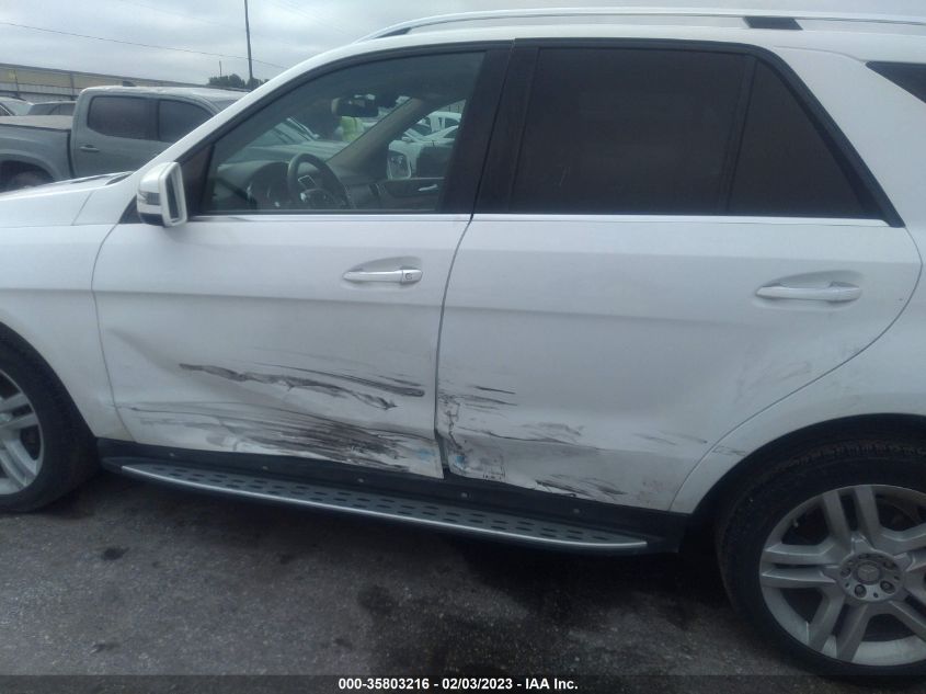 2015 MERCEDES-BENZ M-CLASS ML 350 - 4JGDA5JBXFA601653