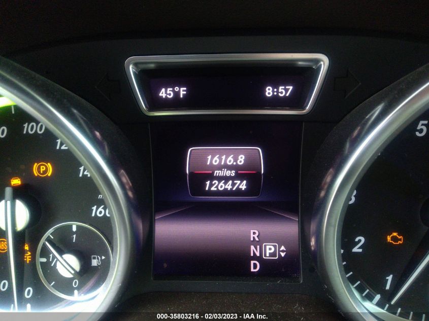 2015 MERCEDES-BENZ M-CLASS ML 350 - 4JGDA5JBXFA601653