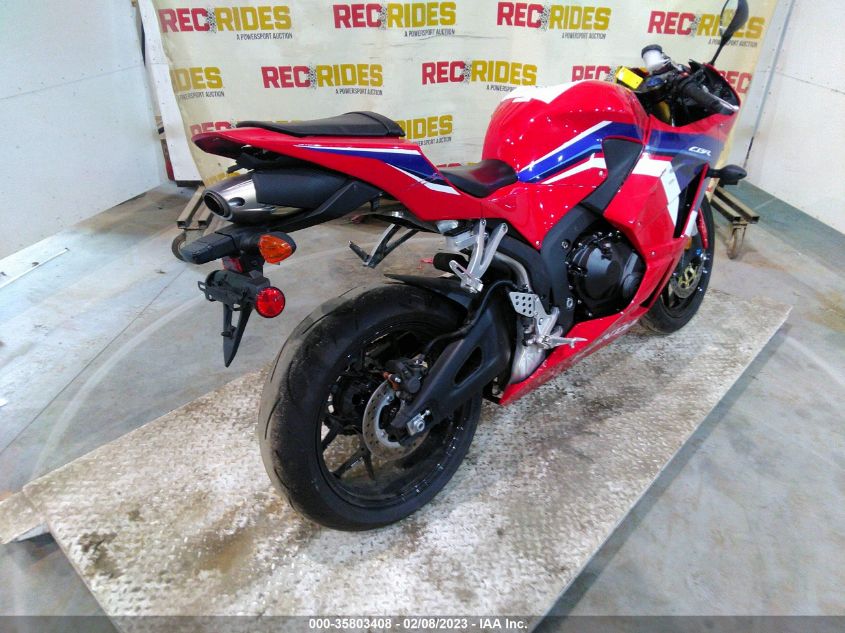 2022 HONDA CBR600 RA JH2PC40JXNK800264