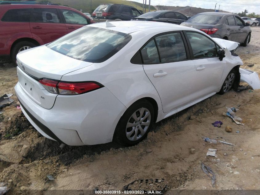 2022 TOYOTA COROLLA LE - 5YFEPMAE1NP391496