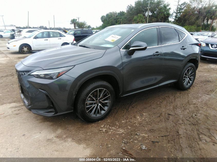 2022 LEXUS NX 350 PREMIUM JTJGGCEZ0N2002780