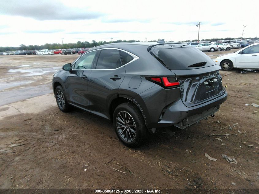 2022 LEXUS NX 350 PREMIUM JTJGGCEZ0N2002780