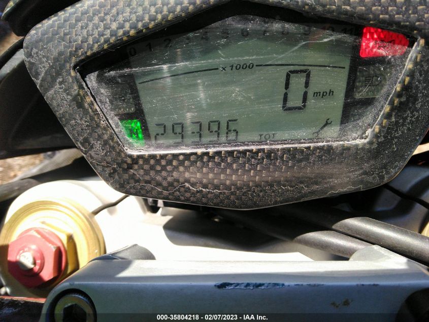2009 DUCATI HYPERMOTARD 1100/S ZDM1YACP19B013261