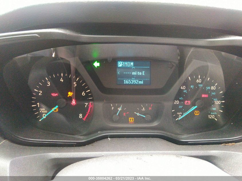 2018 FORD TRANSIT VAN - 1FTYE1CM0JKA77742