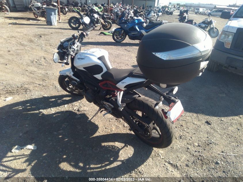 2018 TRIUMPH MOTORCYCLE STREET TRIPLE R SMTA414D5JT834729