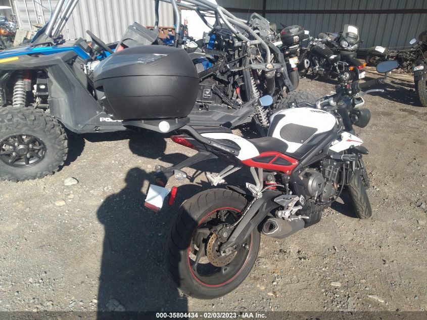2018 TRIUMPH MOTORCYCLE STREET TRIPLE R SMTA414D5JT834729