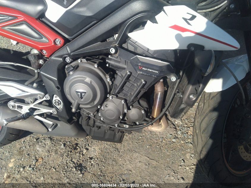 2018 TRIUMPH MOTORCYCLE STREET TRIPLE R SMTA414D5JT834729