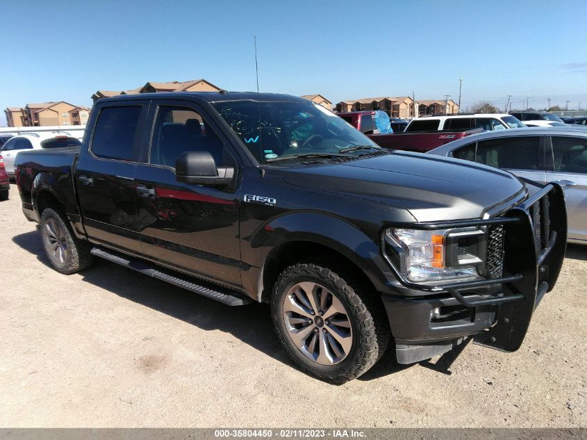 VIN 1FTEW1EP2JKE22941 2018 FORD F-150 XL/XLT/LARIAT