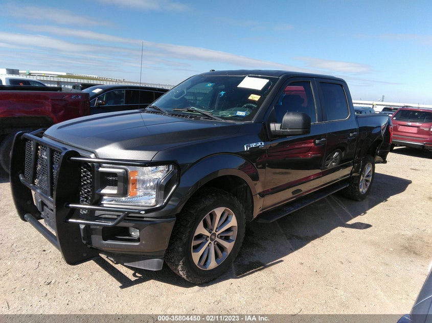 VIN 1FTEW1EP2JKE22941 2018 FORD F-150 XL/XLT/LARIAT