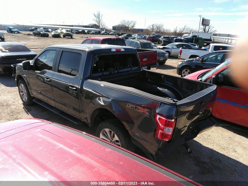 VIN 1FTEW1EP2JKE22941 2018 FORD F-150 XL/XLT/LARIAT