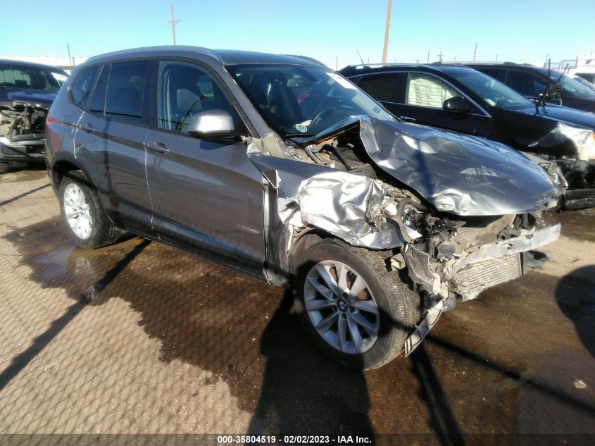 2015 BMW X3 XDRIVE28I - 5UXWX9C51F0D44173