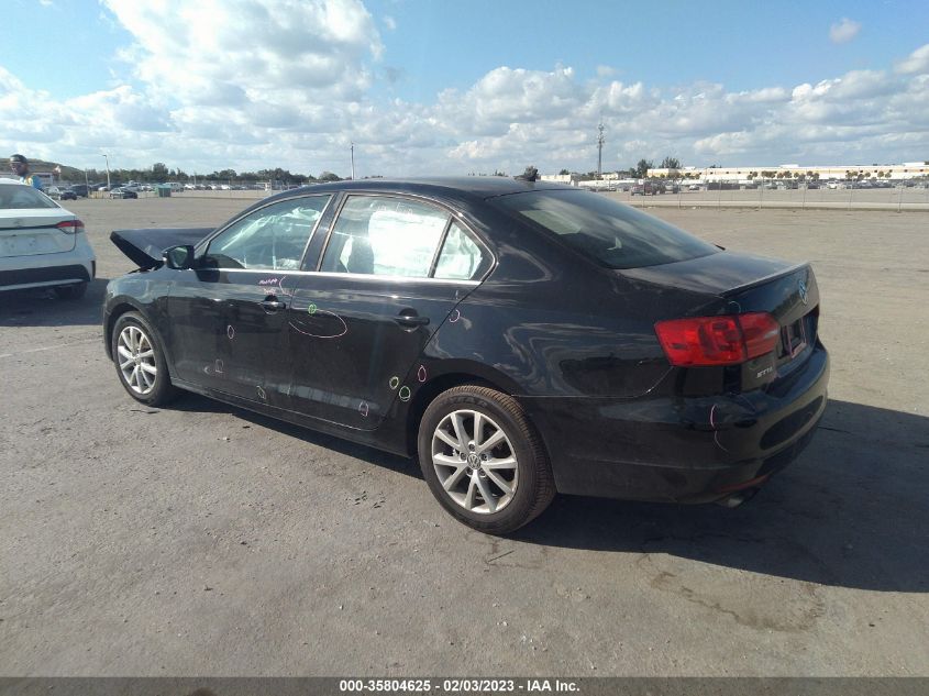 2014 VOLKSWAGEN JETTA SEDAN SE W/CONNECTIVITY/SUNROOF - 3VWD07AJXEM443467