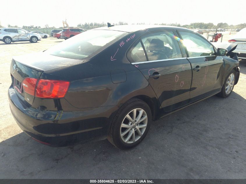 2014 VOLKSWAGEN JETTA SEDAN SE W/CONNECTIVITY/SUNROOF - 3VWD07AJXEM443467