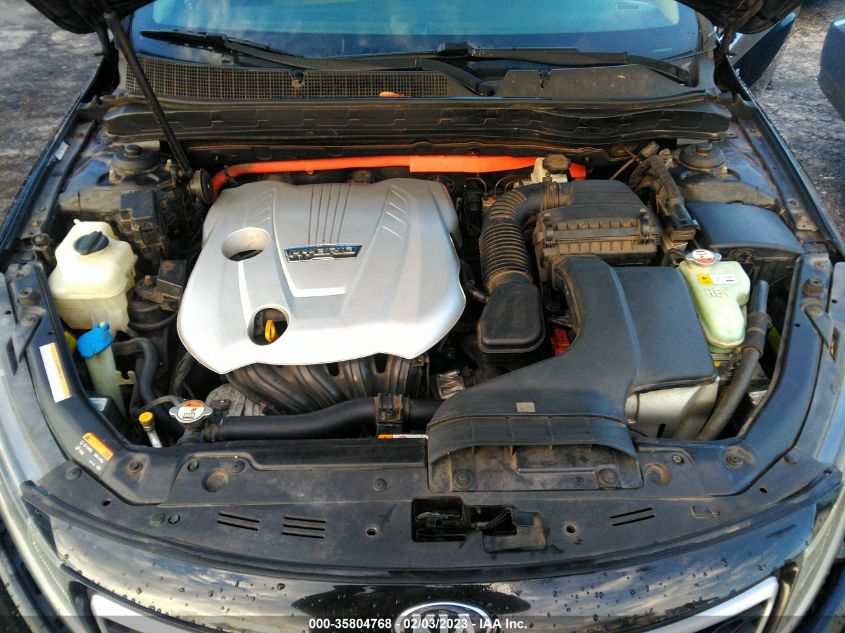 2013 KIA OPTIMA HYBRID EX KNAGM4AD1D5050455