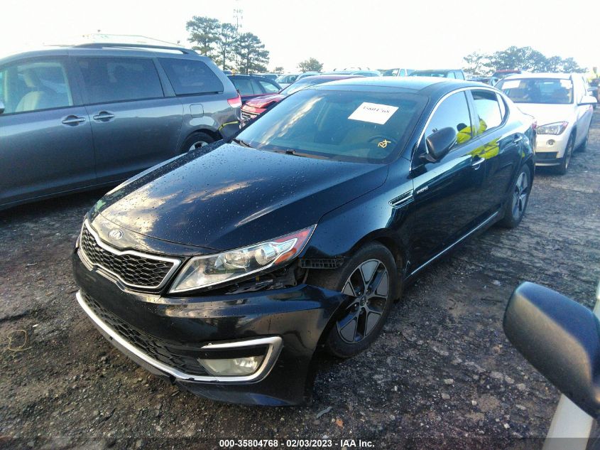 2013 KIA OPTIMA HYBRID EX KNAGM4AD1D5050455