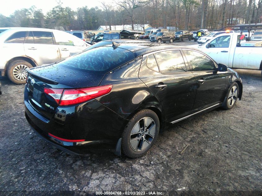 2013 KIA OPTIMA HYBRID EX KNAGM4AD1D5050455