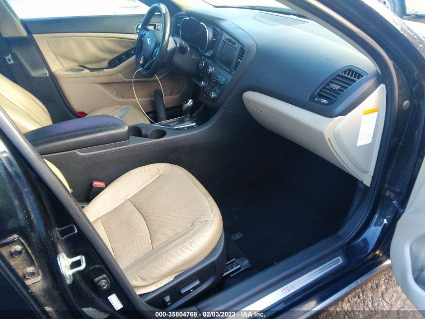 2013 KIA OPTIMA HYBRID EX KNAGM4AD1D5050455
