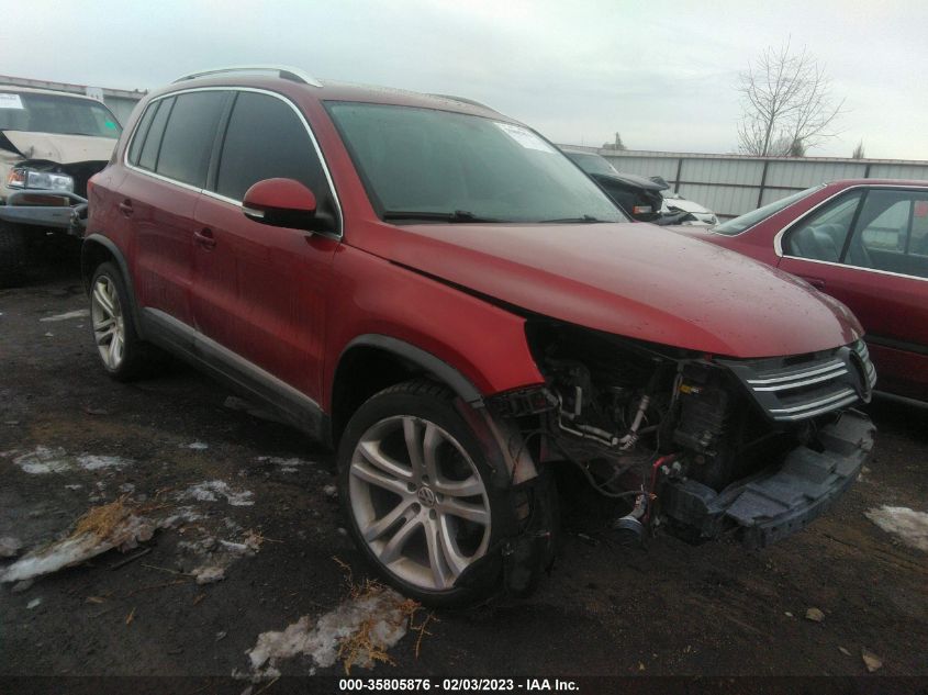 2013 VOLKSWAGEN TIGUAN SEL - WVGBV3AX0DW069454