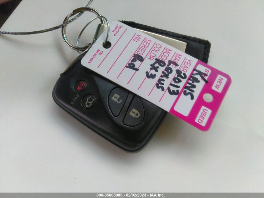 2013 LEXUS RX 350 - 2T2BK1BA3DC214065