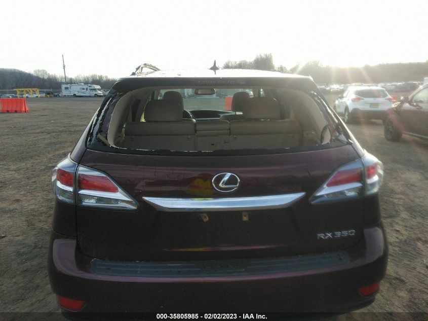 2013 LEXUS RX 350 - 2T2BK1BA3DC214065