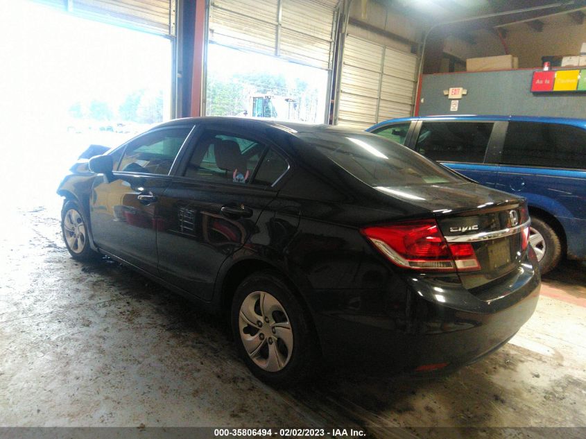 2014 HONDA CIVIC SEDAN LX 19XFB2F51EE069751