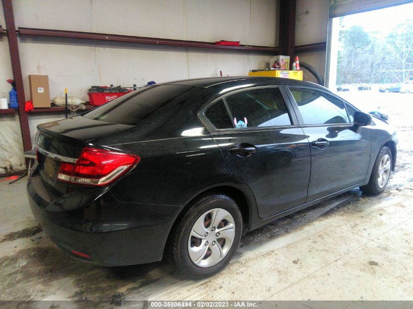 2014 HONDA CIVIC SEDAN LX 19XFB2F51EE069751