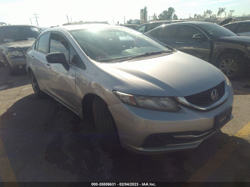 VIN 19XFB2F58FE283377 2015 HONDA CIVIC SEDAN no.1