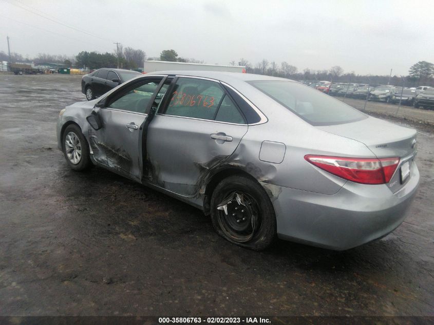2015 TOYOTA CAMRY XLE/SE/LE/XSE - 4T4BF1FK1FR489288