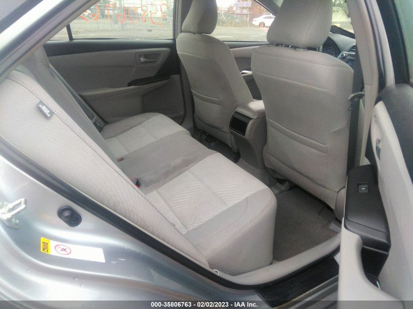 2015 TOYOTA CAMRY XLE/SE/LE/XSE - 4T4BF1FK1FR489288