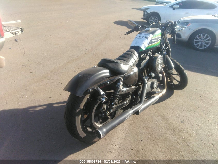 VIN 1HD4LE235HC408886 2017 HARLEY-DAVIDSON XL883 IRON 883
