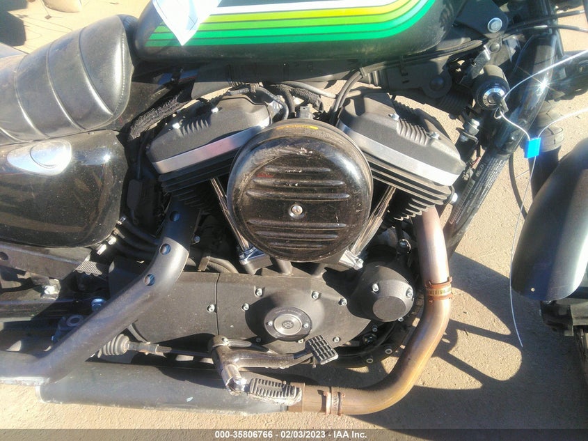 VIN 1HD4LE235HC408886 2017 HARLEY-DAVIDSON XL883 IRON 883