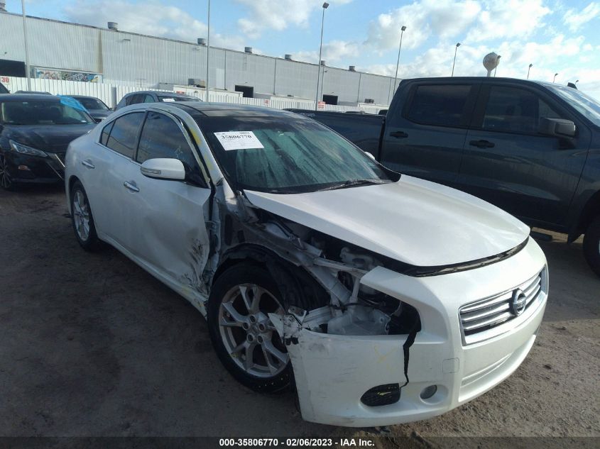2014 NISSAN MAXIMA 3.5 SV W/PREMIUM PKG - 1N4AA5AP1EC483620