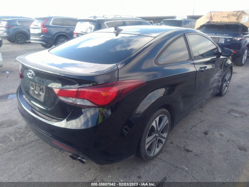 2014 HYUNDAI ELANTRA COUPE KMHDH6AH1EU025471