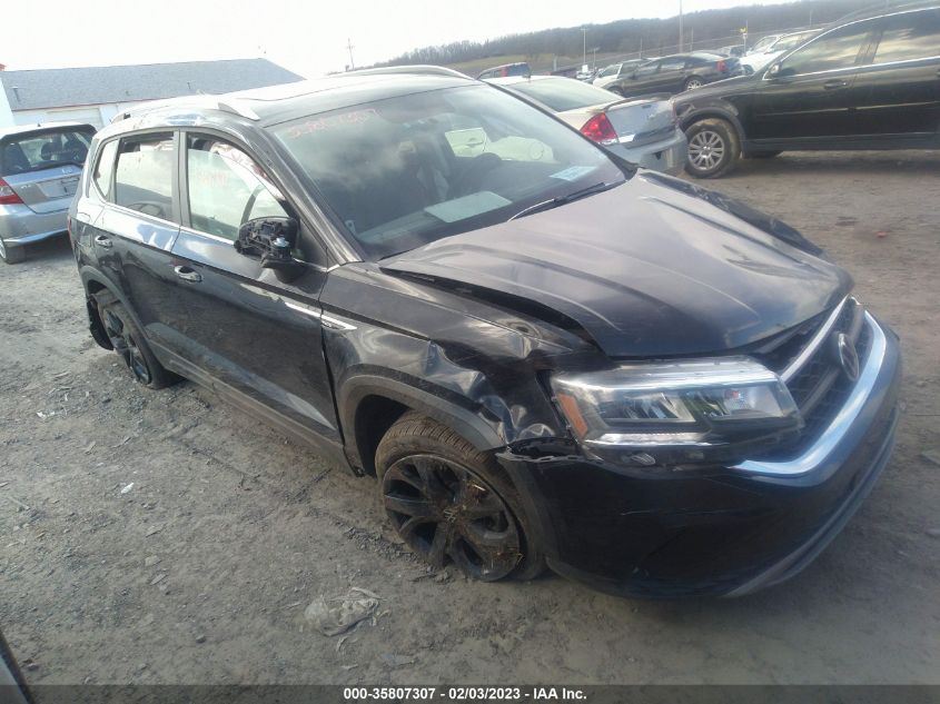2022 VOLKSWAGEN TAOS SE - 3VVLX7B20NM023073
