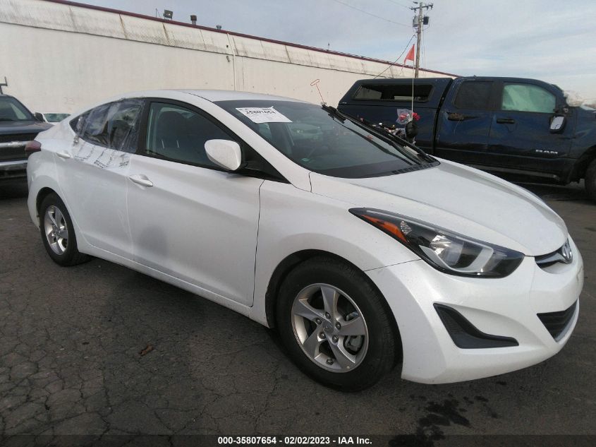 2015 HYUNDAI ELANTRA SE - 5NPDH4AE0FH574167